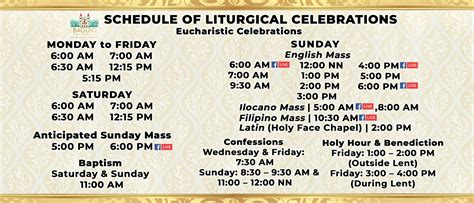 cathedral of the resurrection baguio city mass schedule